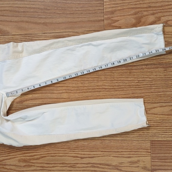 Pilcro and the Letterpress two-tone low-rise skinny jeans zip pockets ankle 27 - Picture 5 of 7